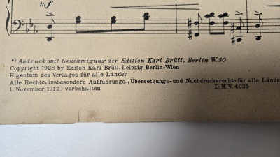 Zu Tee und Tanz, Copyright 1928